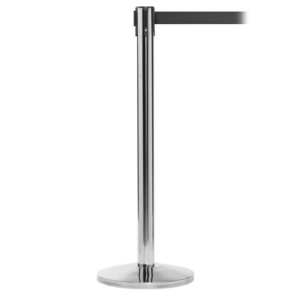 QueueMaster 550, Polished Stainless Post, 13', Queue Solutions, Mfr#: QM550PS-DGN130